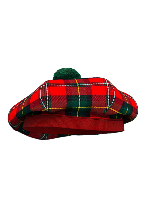 Body Modern Tartan Tam O_Shanter Hats Side