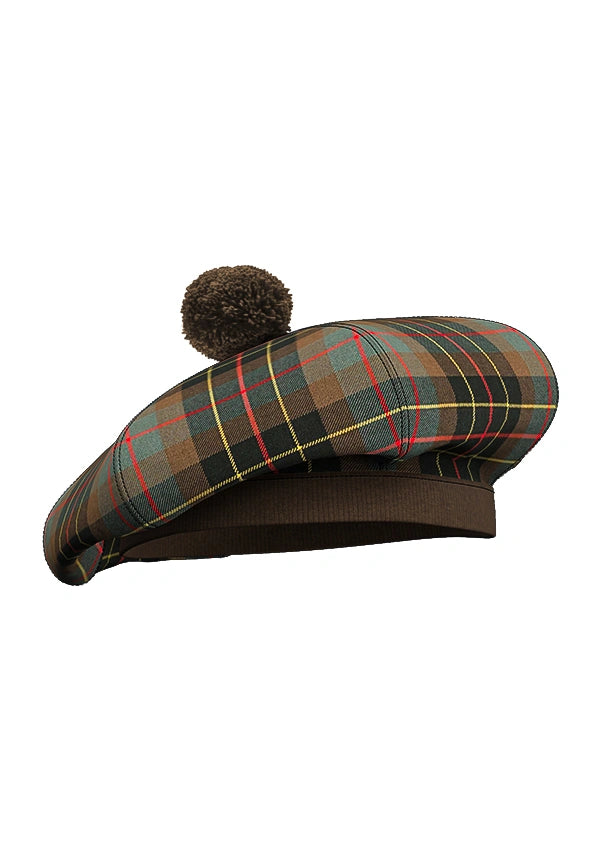 Brodie Hunting Weathered Tartan Tam O' Shanter Hants