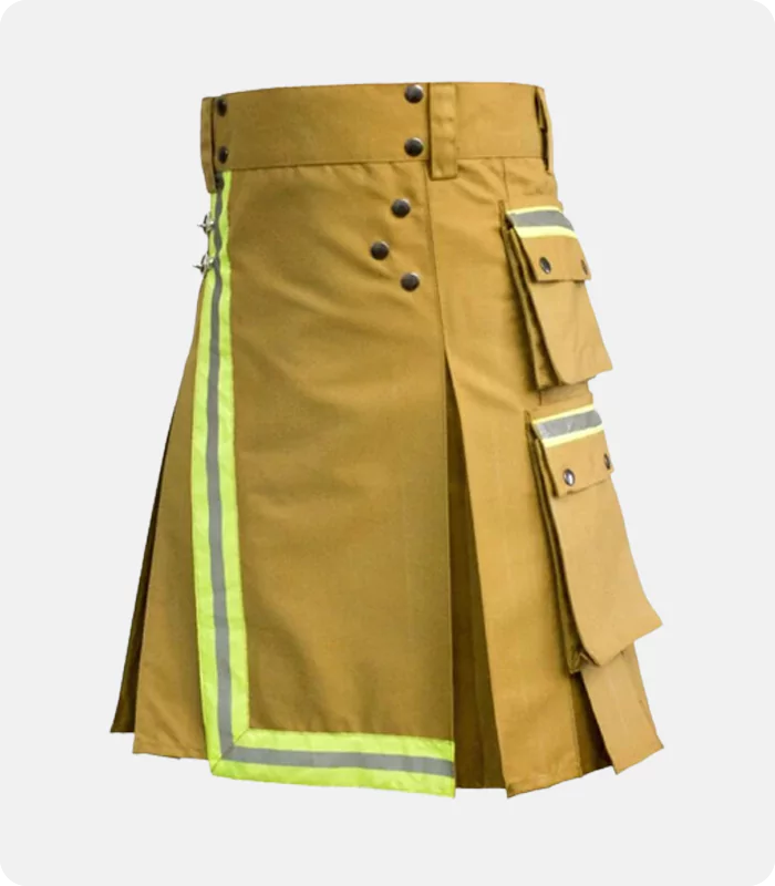 Brown Firefighter Kilt