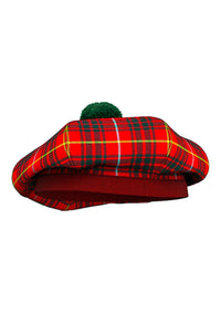 Sombreros Bruce Modern Tartan Tam O' Shanter