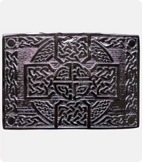 Celtic Cross Knot Work Kilt Belt Buckle