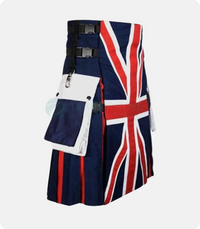 Compare Custom Made Traditional Scottish UK Flag Kilt