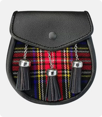 Custom Handmade Scottish Tartan Kilt Sporran