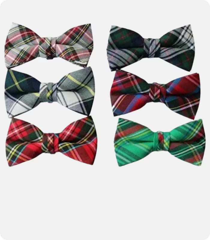 Custom Made Tartan Bow Tie