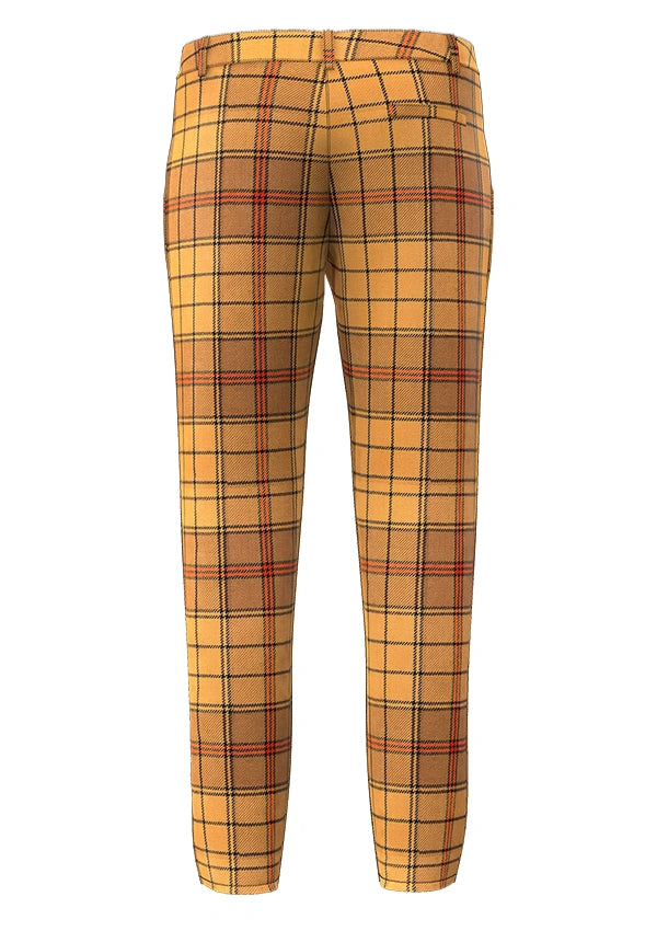 Custom Made Ulster Tartan Trouser Back