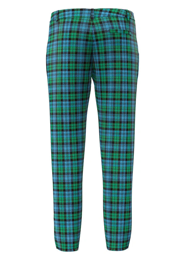 Custom Made Campbell Ancient Tartan Trouser Back