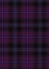 Custom Made Purple Tartan Fabric