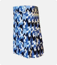 Fashion Camo Utility Kilt