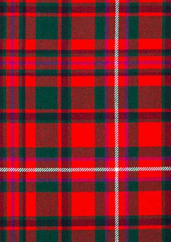 Hand Made Mackinnon Modern Tartan Fabric