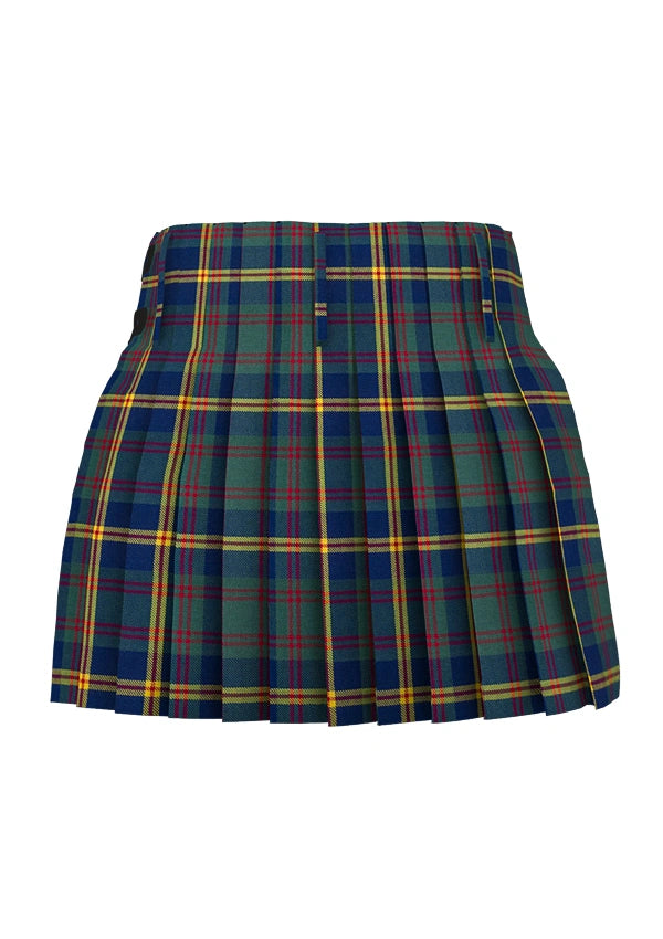 Kilt de tartán para mujer del Cuerpo de Marines de EE. UU. hecho a mano