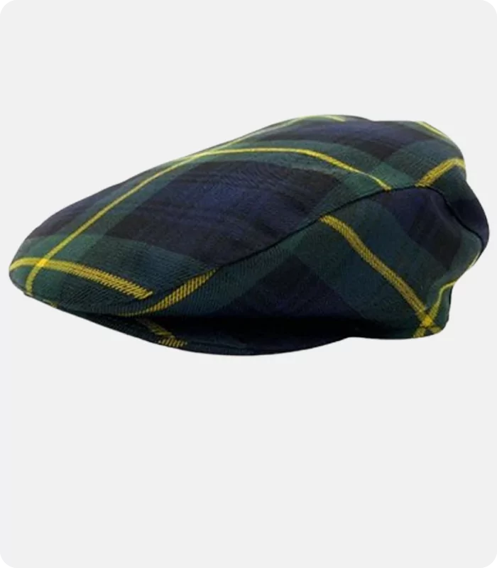 Handmade Scottish Gordon Tartan Irish Hat