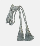 High Quality Scottish Silver Silk Bagpipe Cord