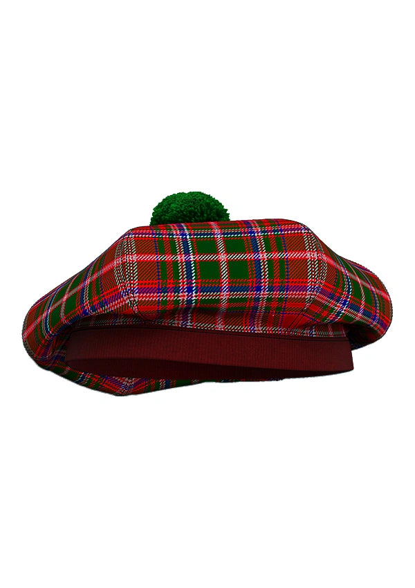 Macdougall Tartan Tam O' Shanter Hats Side