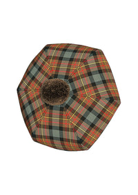 Maclaren Weathered Tartan Tam O' Shanter Hats Top