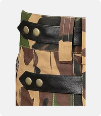 Military Camouflage Tactical Kilt Side