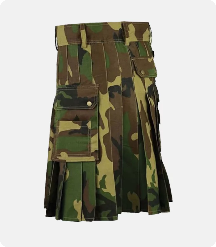 Multicam Tactical Utility Kilt Back