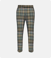 Premium Quality Mackenzie Weathered Tartan Trousers