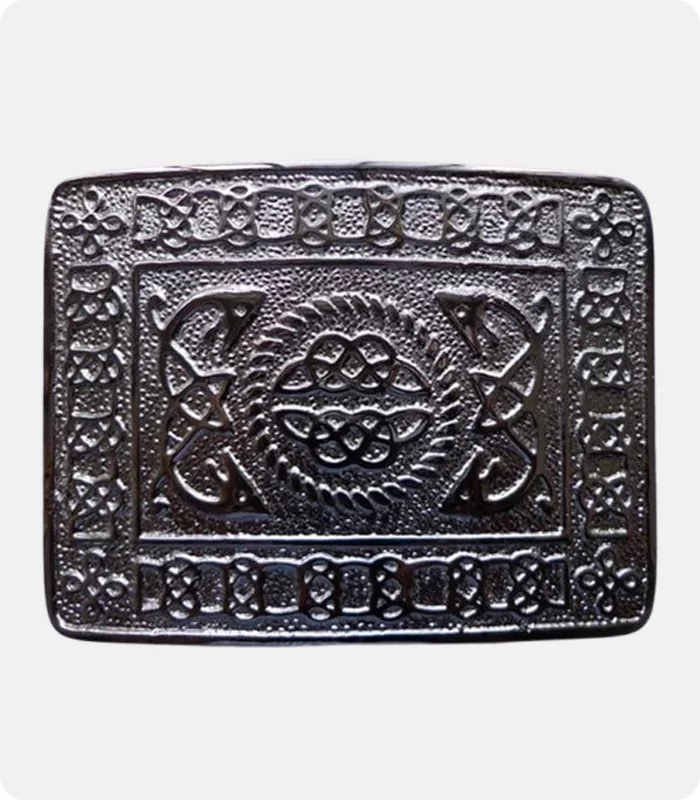 Serpent Celtic Knot Kilt Belt Buckle